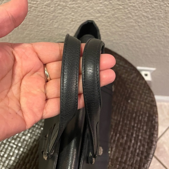 Authentic MCM Handbag with silver hardware studs - Picture 2 of 11